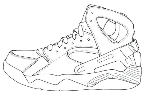 Air jordan 6 coloring page. Jordan Shoes Coloring Pages at GetDrawings | Free download