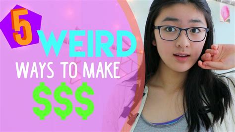 Maybe you would like to learn more about one of these? Weird ways to make money fast!! Quick and easy ways to make moneys a teen!! - YouTube