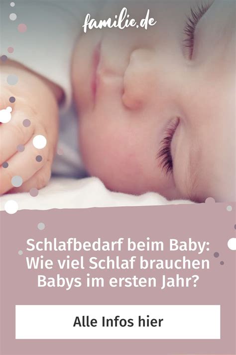 Dies kann entweder am stück sein. Schlafbedarf beim Baby im ersten Jahr | familie.de | Baby ...