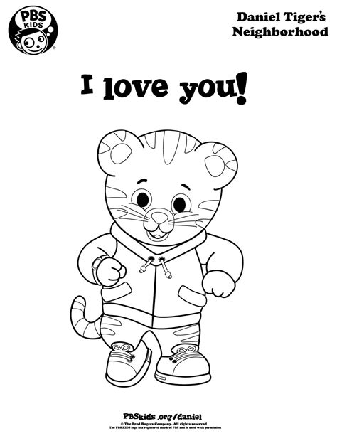 All of the following printables can be printed fore free, but you must use. Daniel_Tiger_Coloring_Page_18 | Coloring Pages For Kids