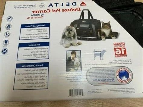 The maximum size allowed however. Delta Deluxe Pet Carrier by Sherpa--size Medium