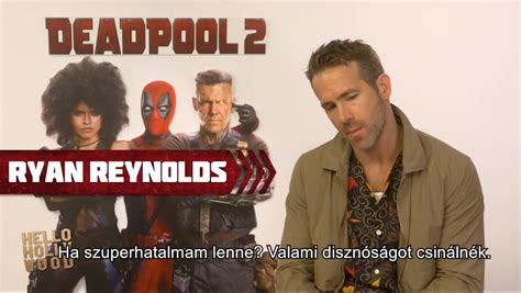 A magyar hetilap minden kapcsolatot megszakított az amerikában élő újságíróval. DEADPOOL2, deadpool, návai anikó, ryan reynolds - Videa