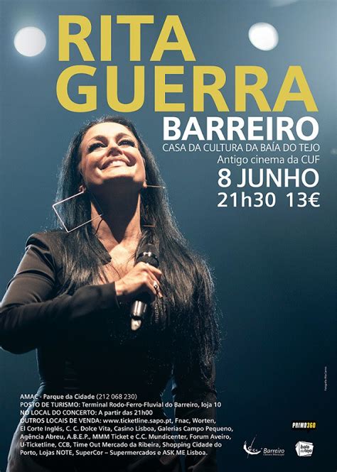 Listen to albums and songs from rita guerra. Barreiro Na Casa da Cultura da Baia do Tejo - Rita Guerra ...