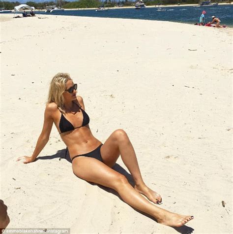 I'll have her if he doesn't want her though. Bernard Tomic's girlfriend Emma Blake-Hahnel cheers him on ...