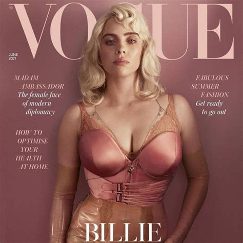 Courtesy of billie eilish / @billieeilish. Las fotos de la portada de Vogue de Billie Eilish rompen ...
