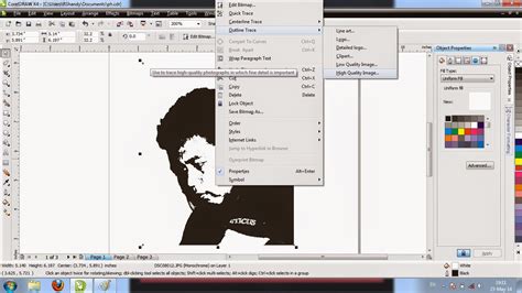 Langkah pertama buka fotonya di coreldraw. Cara Merubah Warna Menjadi Hitam Putih Di Coreldraw | Ide ...