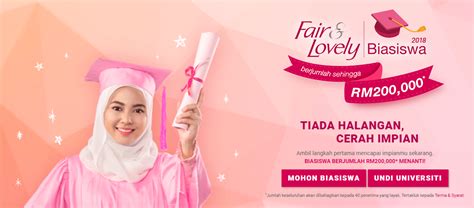 Biasiswa fair & lovely 2019. Permohonan Online Biasiswa Fair & Lovely 2018 Berjumlah ...