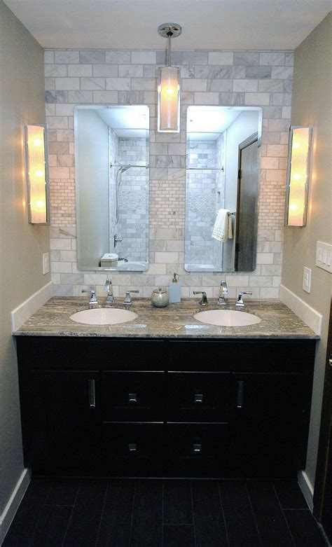 Bath vanities sold at beckerle lumber. Bertch cabinets in Birch/Sable | Guest bathrooms, Master ...