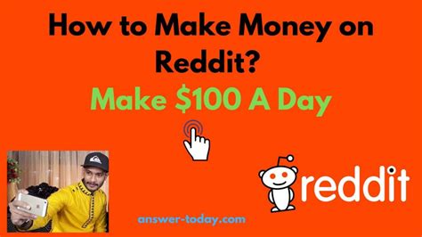 make money online reddit Archives - Answer Today