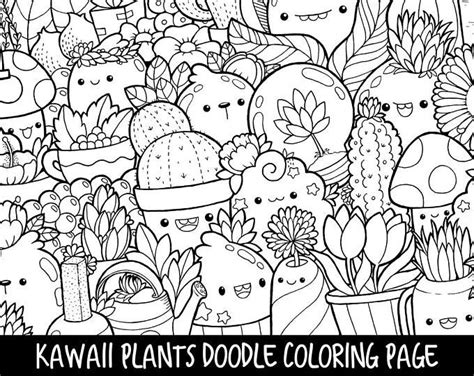 Browse our other free coloring pages located under kawaii food coloring pages gallery. Robots Doodle Coloring Page Printable | Cute/Kawaii ...