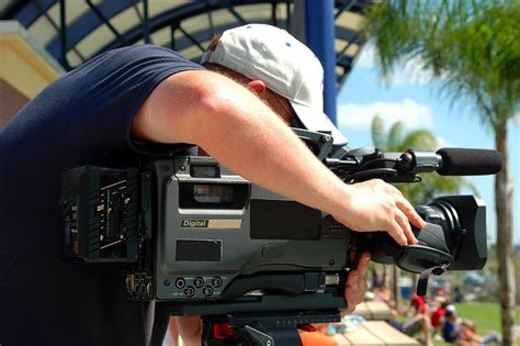 News Cameraman Free Stock Photo - Public Domain Pictures