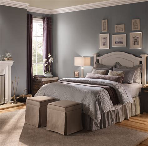 The bed in the bedroom should be high, and the level of the. Calming Bedroom Colour - Relaxing Bedroom Colour | Behr Canada