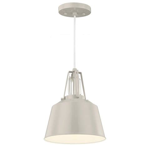 Pendant light hanging glass globe white glass hanging fixture for dining room. Feiss Freemont 1-Light Hi Gloss Grey Mini Pendant-P1305HGG ...