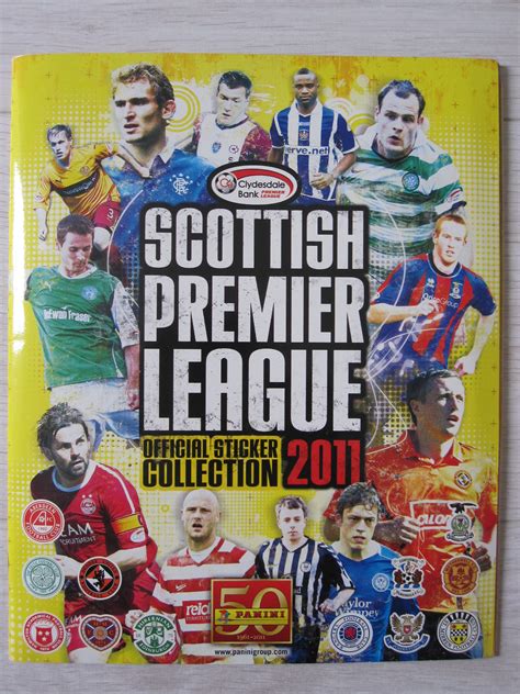 Премьершип кубок шотландии кубок лиги кубок вызова чемпионшип первая лига вторая лига хайленд/лоуленд scotland: Only Good Stickers: Panini Scottish Premier League 2011