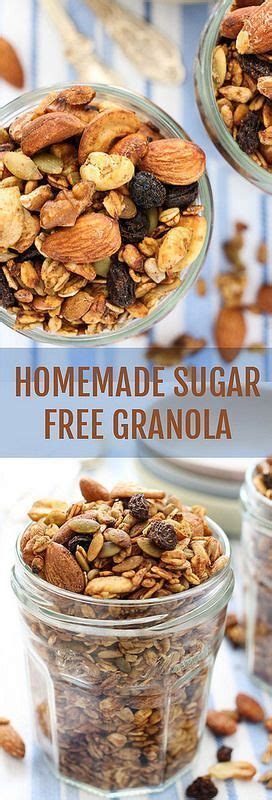 Maybe you would like to learn more about one of these? Homemade Sugar Free Granola Recipe. Made with healthy nuts ...