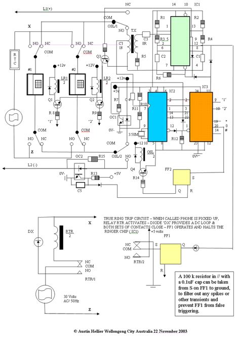 Always try to make the wires straight lines. The Link A2B+1 (the Link Telephone Intercom - DTMF version ...