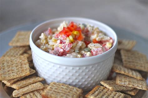 Loaded creamy ranch dip is packed with so many delicious flavors friends and family won't be able to get enough of it. Skinny Poolside Dip - TGIF - This Grandma is Fun