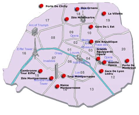 Are there any historical sites close to ibis styles paris republique le marais hotel? Hotel Ibis Paris Cambronne Tour Eiffel