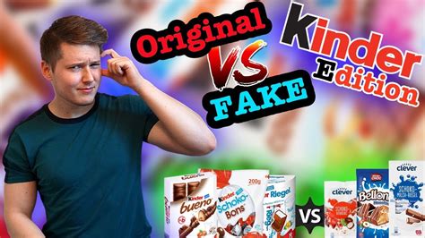 From the following two pictures, which one is original(real) and which one is fake? Original vs Fake Spezial | Kinderprodukte | Was schmeckt ...