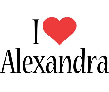 I love feeling him grow as he becomes more excited! Alexandra Logo | Name Logo Generator - I Love, Love Heart ...