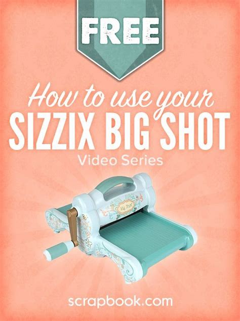 Discover the brand new sizzix chapter 3 collection with designer jess! How to use Your Sizzix big Shot. Not from Stampin' Up! but ...