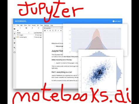 Unfortunately, this makes these files poor candidates for conventional version control solutions, which works best with plain text. Use Python in Jupyter notebook on line with notebooks ai - YouTube