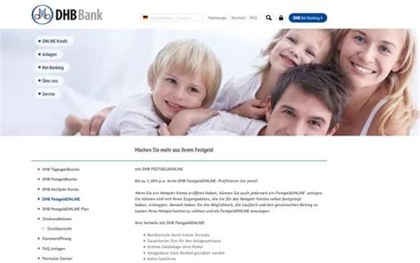 Dhb bank is a dutch bank that plays a unique role within the european financial community. DHB Bank FestgeldOnline Erfahrungen & Test 2021