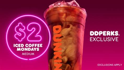 Je favoriete dunkin' donuts worden vanaf nu ook bij jou aan huis of op kantoor bezorgd! *Reminder* Dunkin': Iced Coffees Only $2 (Every Monday in ...