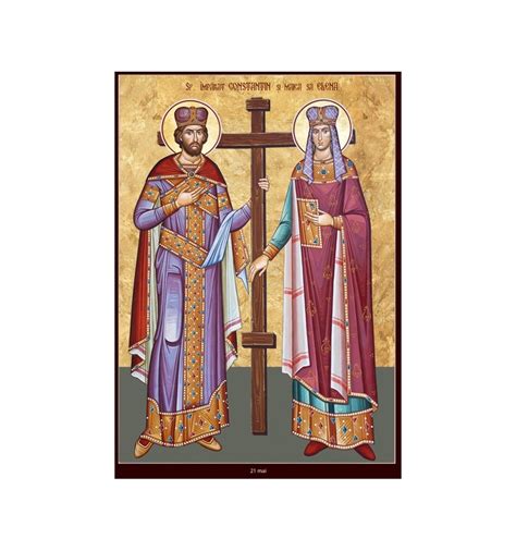 Calendar ortodox 21 mai 2021. 21 mai Sfintii Imparati Constantin si Elena, mama sa