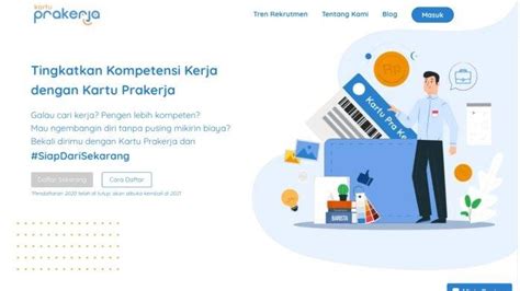 Daftar kartu prakerja gelombang ketiga belas tahun 2021. Update Pendaftaran Kartu Prakerja Gelombang 12, PMO Sorot ...