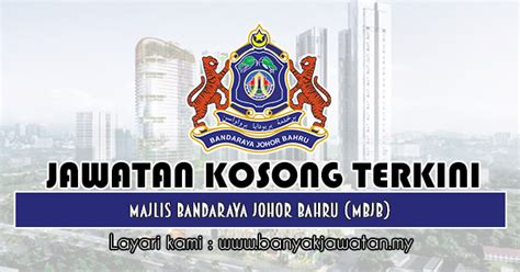 Johor bahru,tebrau area, new jusco tebrau. Jawatan Kosong di Majlis Bandaraya Johor Bahru (MBJB) - 4 ...
