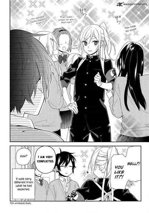 You can experience it by using your smartphone and read manga online right now. Read Horimiya Chapter 49 - MangaFreak