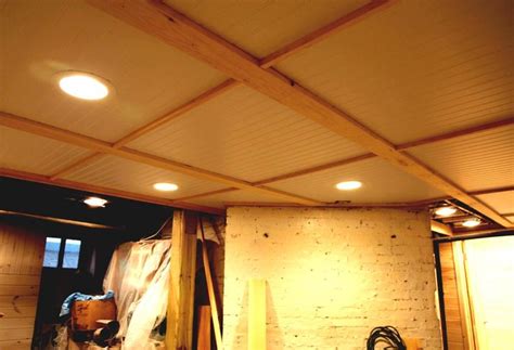 Most of the basement ceiling ideas here make use of relatively cheap materials like wood planks, paint, pvc and corrugated metals. Unfinished Basement Ideas Low Ceiling Images - GoodHomez ...