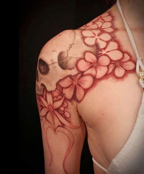 There are a few ways to have a heart tattoo. 81 Amazing Flowers Shoulder Tattoos