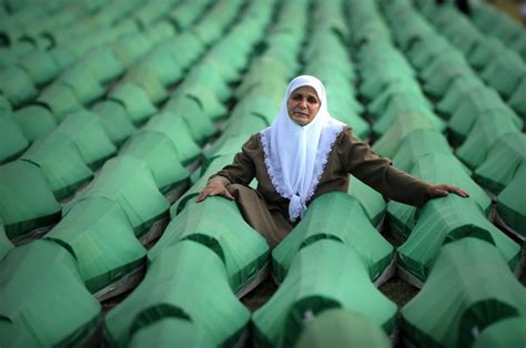 The srebrenica genocide marked one of the darkest pages of european history. Srebrenica Genocide Blog: TEARS FLOW AS THE 15TH ...