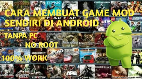 Check spelling or type a new query. CARA MEMBUAT GAME MOD SENDIRI DI ANDROID TANPA PC NO ROOT ...