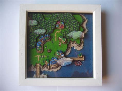 Check spelling or type a new query. Chrono Trigger 3D Map ~ Shadow Box Diorama Framed Art ...