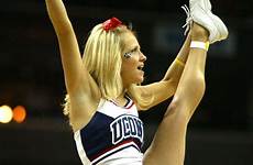 uconn cheerleader cheerleaders ncaa huskies cheerleading cheer crotch