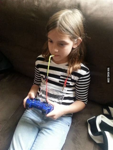 Looking for the hottest new porn: 9yo girl: "I invented this so I don't have to stop playing ...