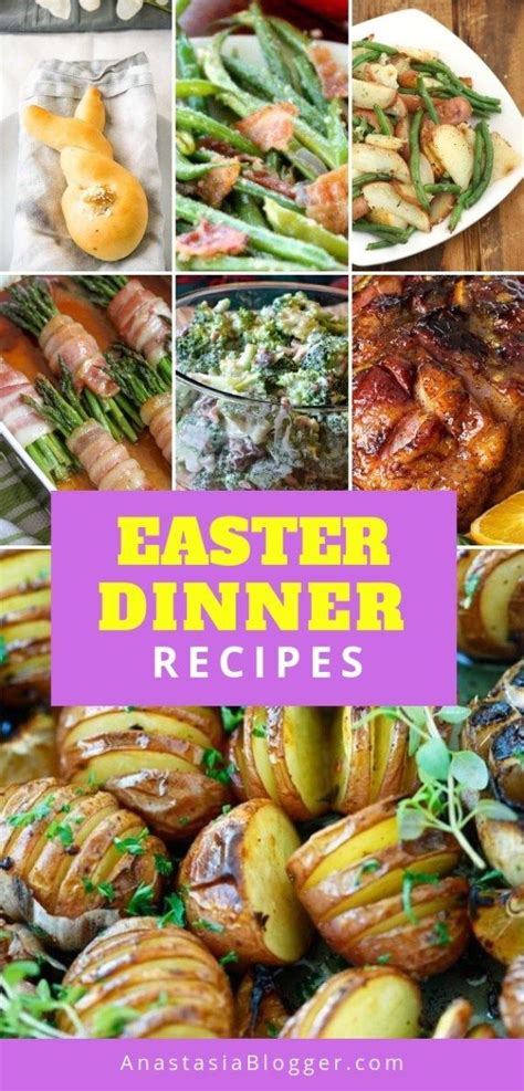 Easter ham is about as ubiquitous as the easter bunny in america. 12 Easter Dinner Recipes - Ideas of Traditional Sides and ...