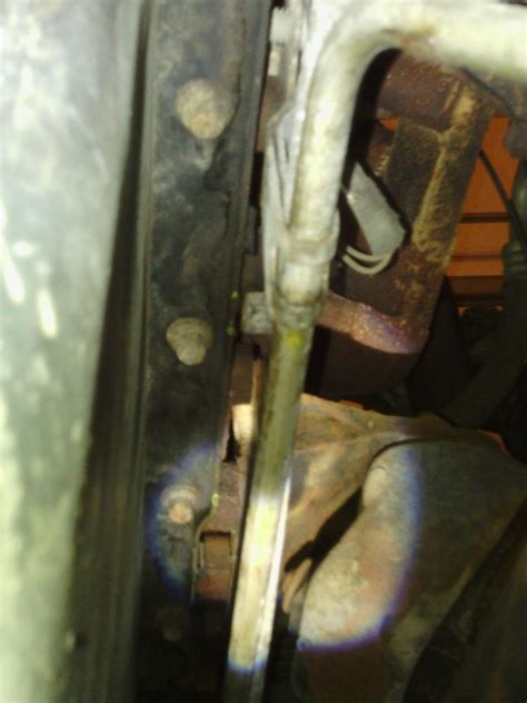 They suggested that i replace both front shocks. Coolant leak from above and to the right of the oil pan ...