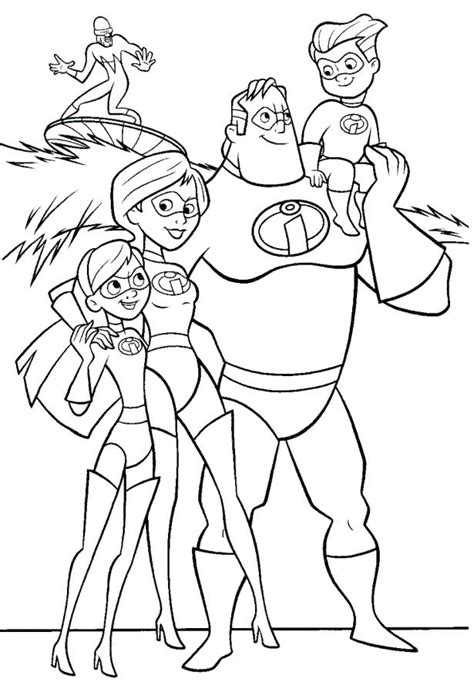 Your candy preferences will reveal which the incredibles character you are. The Incredibles Coloring Pages at GetColorings.com | Free ...