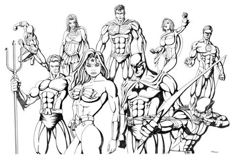 Make a coloring book with justice league pdf for one click. Justice League Coloring Pages - Best Coloring Pages For ...