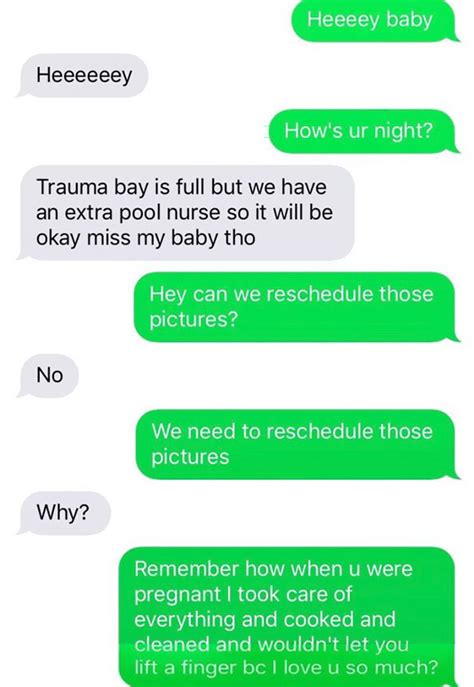 The wishes can be sent through gifts for the wife on new year. Husband Texts Wife Pics Of A Little Accident He Had With ...