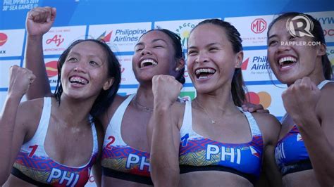Dwi cindy desyana meraih emas sea games 2019 filipina dari dance sport di nomor women breaking, namun rupanya emas tak dihitung dalam klasemen. SEA Games 2019: Highlights of Philippines vs Singapore ...