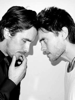 The story comes via entertainment weekly,. Christian Bale and Jared Leto - American Psycho by ...