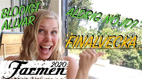 Farmen 2020 (the farm 2020) is the thirthteenth season of the swedish version of the farm reality television show. Farmen 2020 / Farmen Kjendis i gang: Disse møter du på ...