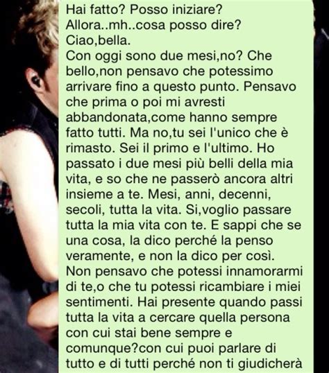 E' solo l'anniversario di matrimonio della coppia piu' bella del. Lettera per i 6 mesi di fidanzamento - SHIKAKUTORU.INFO