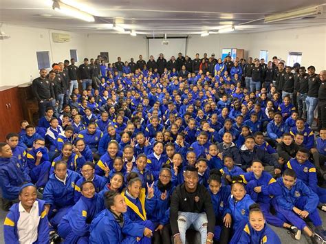 Stellenbosch football club south africa. #mandeladay visit to Idas Valley Primary#stellenboschfc # ...