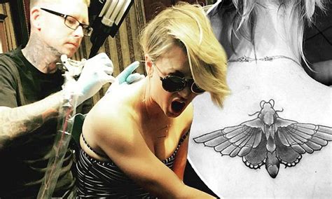 This morning, kaley cuoco opened up about her divorce from former tennis pro ryan sweeting on the ellen degeneres show (see what she had to say about it here!), and also spilled a few details about. Kaley Cuoco admits ink regret as she covers old tattoo ...